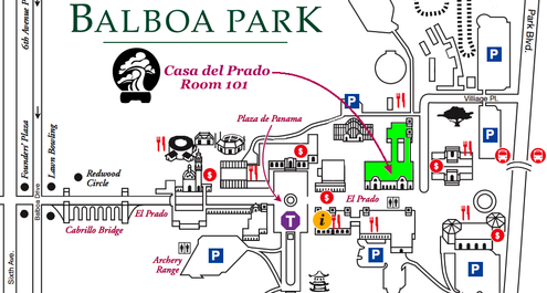 Balboa Park Map